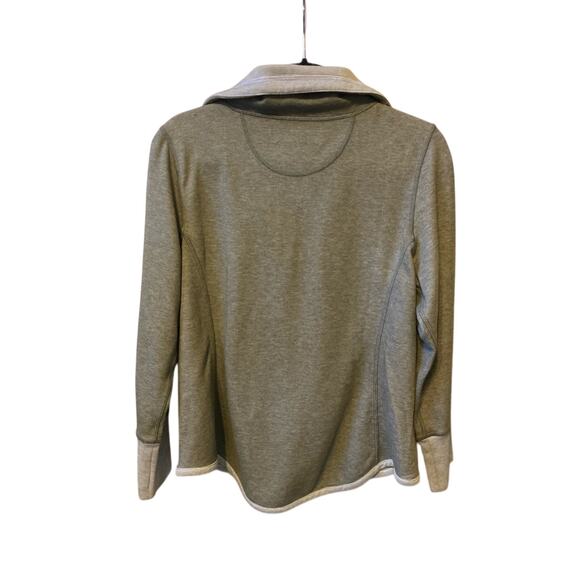 Tommy Bahama Sweatshirt Tobago Bay Reversible Full Zip Size Medium - Picture 2 of 6